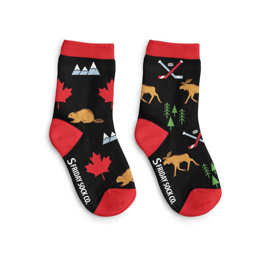 Kid's Canada Icons Socks