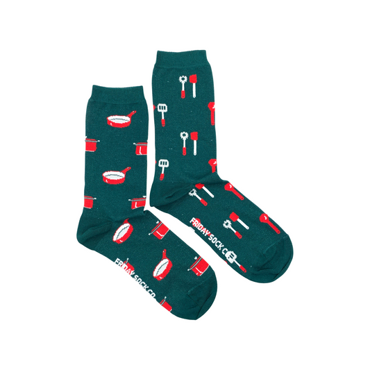 Women's Spatula & Pot Cooking Socks